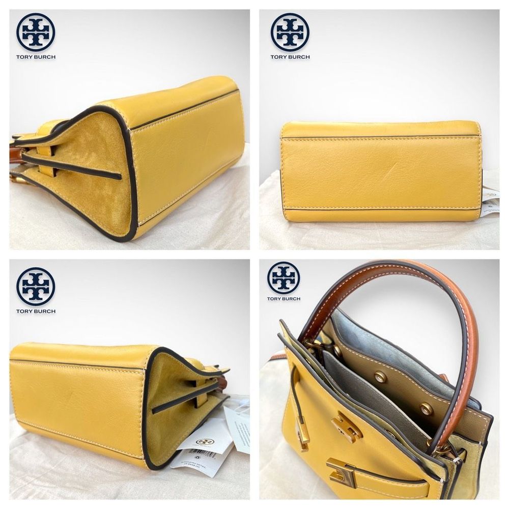 🚫SOLD ON VESTIAIRE🚫 NWT Tory Burch Lee Radziwill Petite Double Bag - Picture 11 of 17